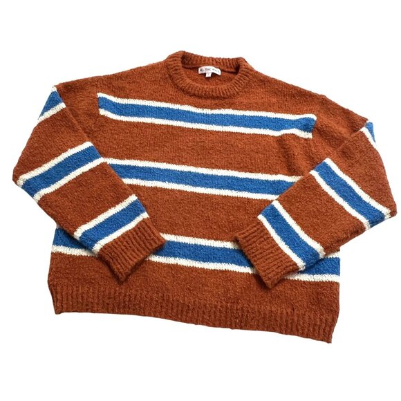 All The Ways Nikita Sweater in Burnt Orange Multi - Picture 1 of 5